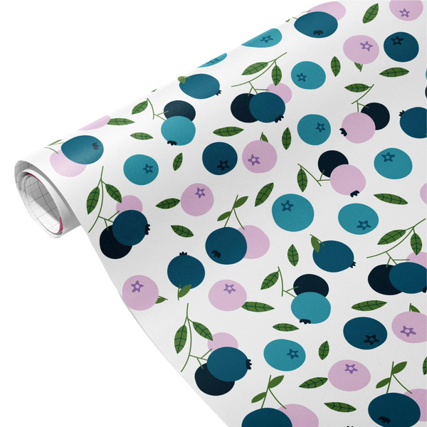 Blueberry Gift Wrap | Flat Sheets