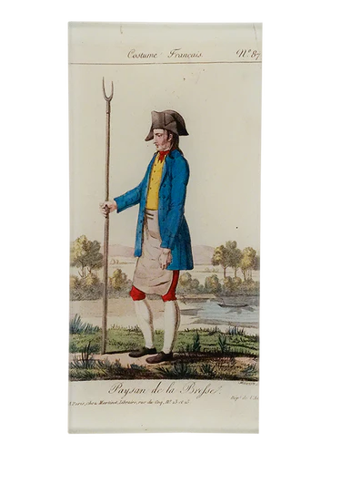 Peasant of Brussels Rect. Tray (The Working Class)