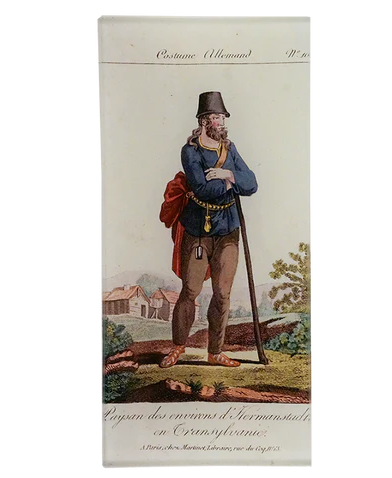 Transylvanian Man Rect. Tray (The Working Class)