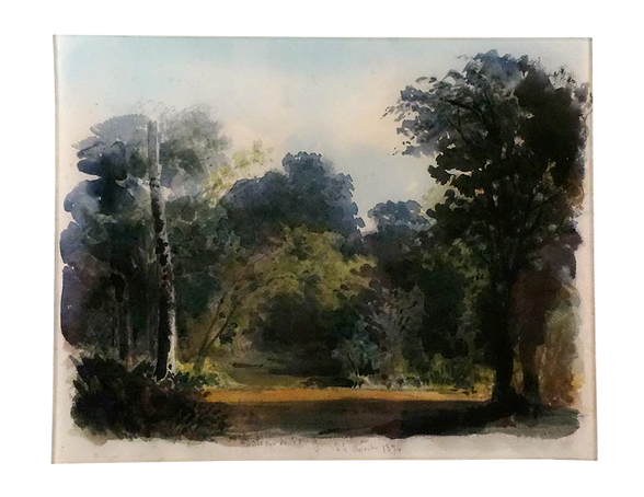 19c. French Watercolor #3 Tray