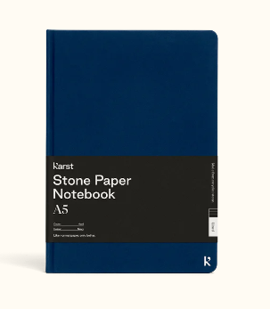 Navy A5 Hardcover Notebook