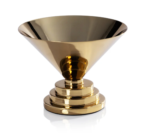 Gold Polished Condiment Bowl S