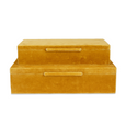 Sinclaire Velvet Box - Small (Ocher)
