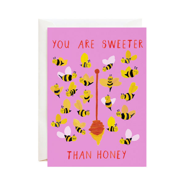 Sweeter than Honey - Greeting Card