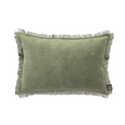 Delhi Small Cushion - Kaki 12x8