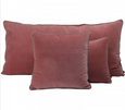 New Delhi Cushion - Bois De Rose Velvet 16x24