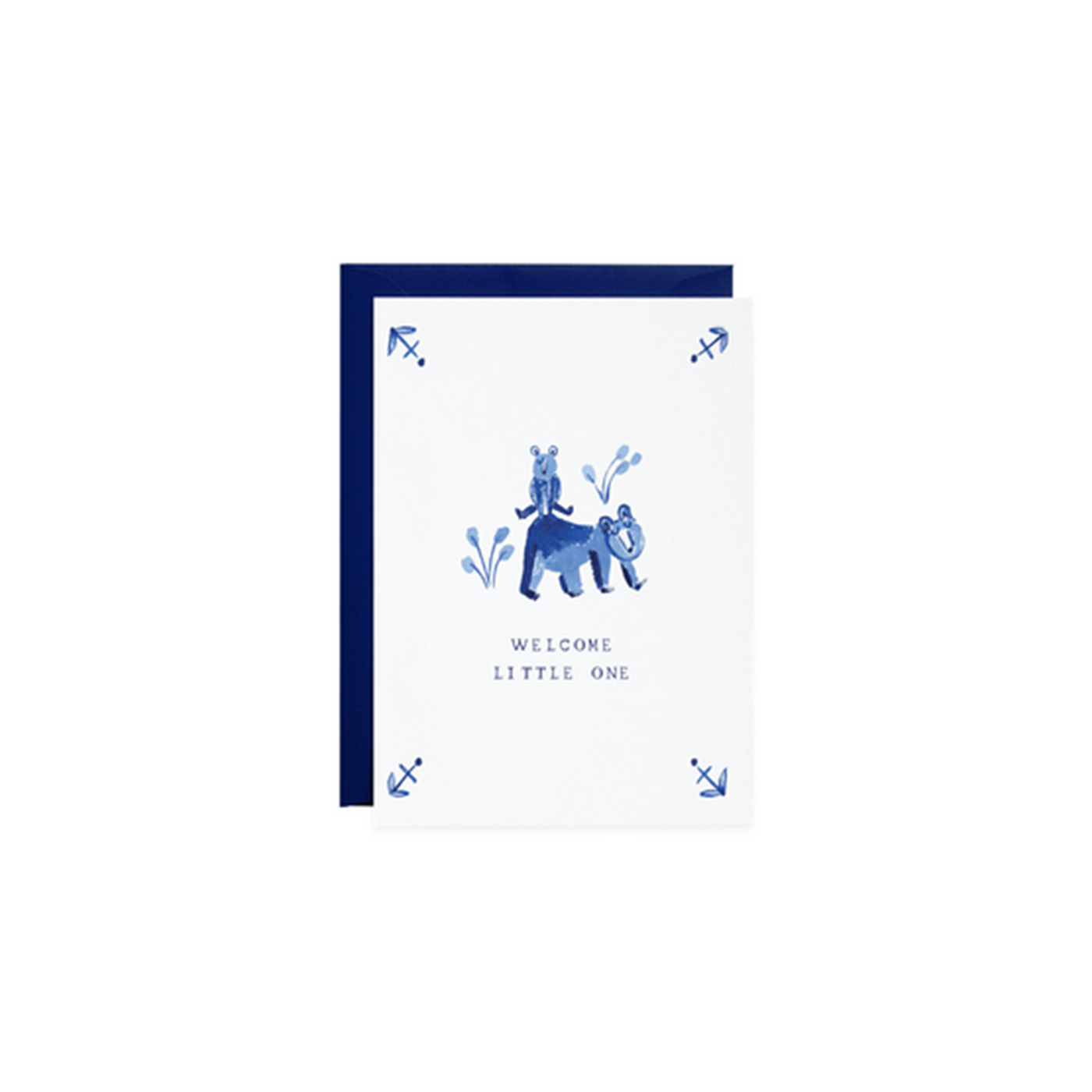 Petite Card - Welcome Little Bear