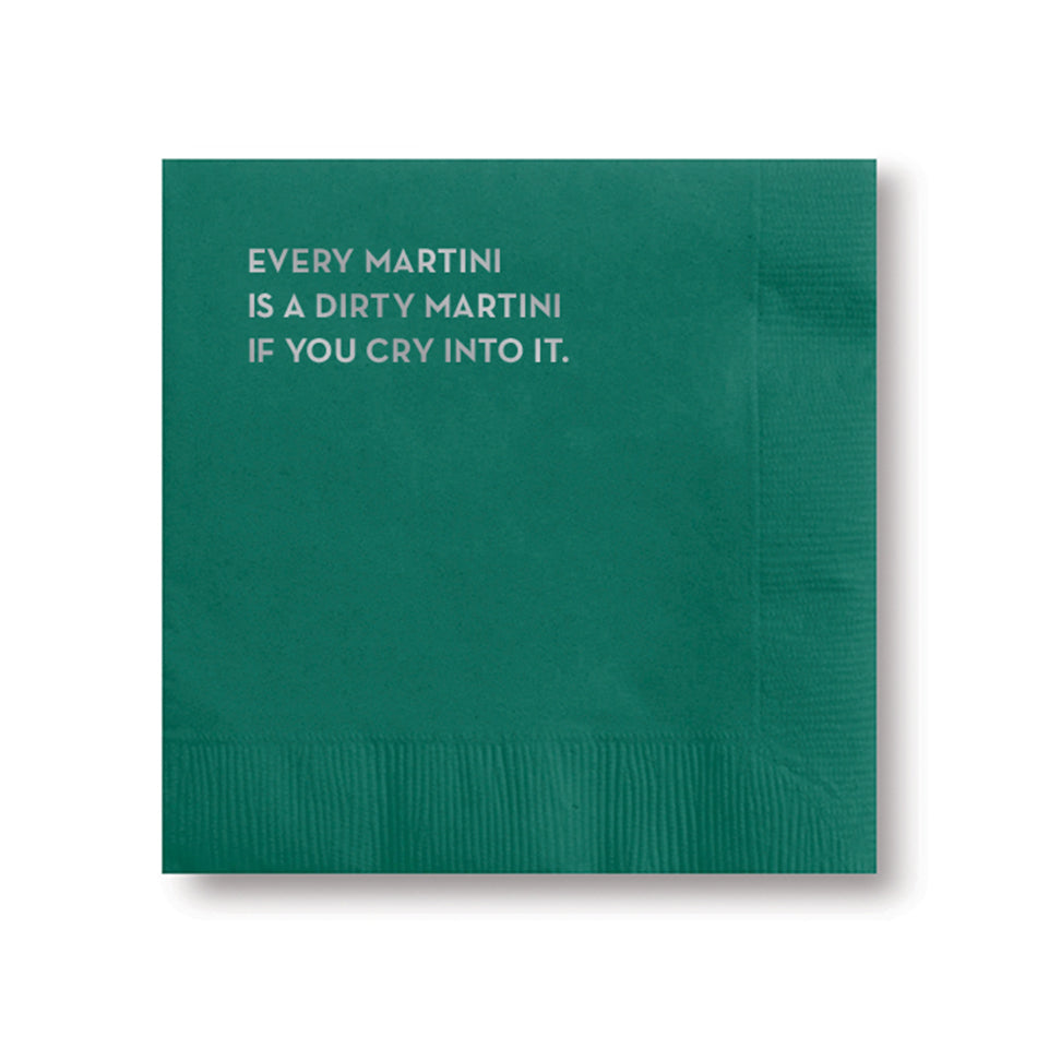 Cocktail Napkins - Dirty Martini