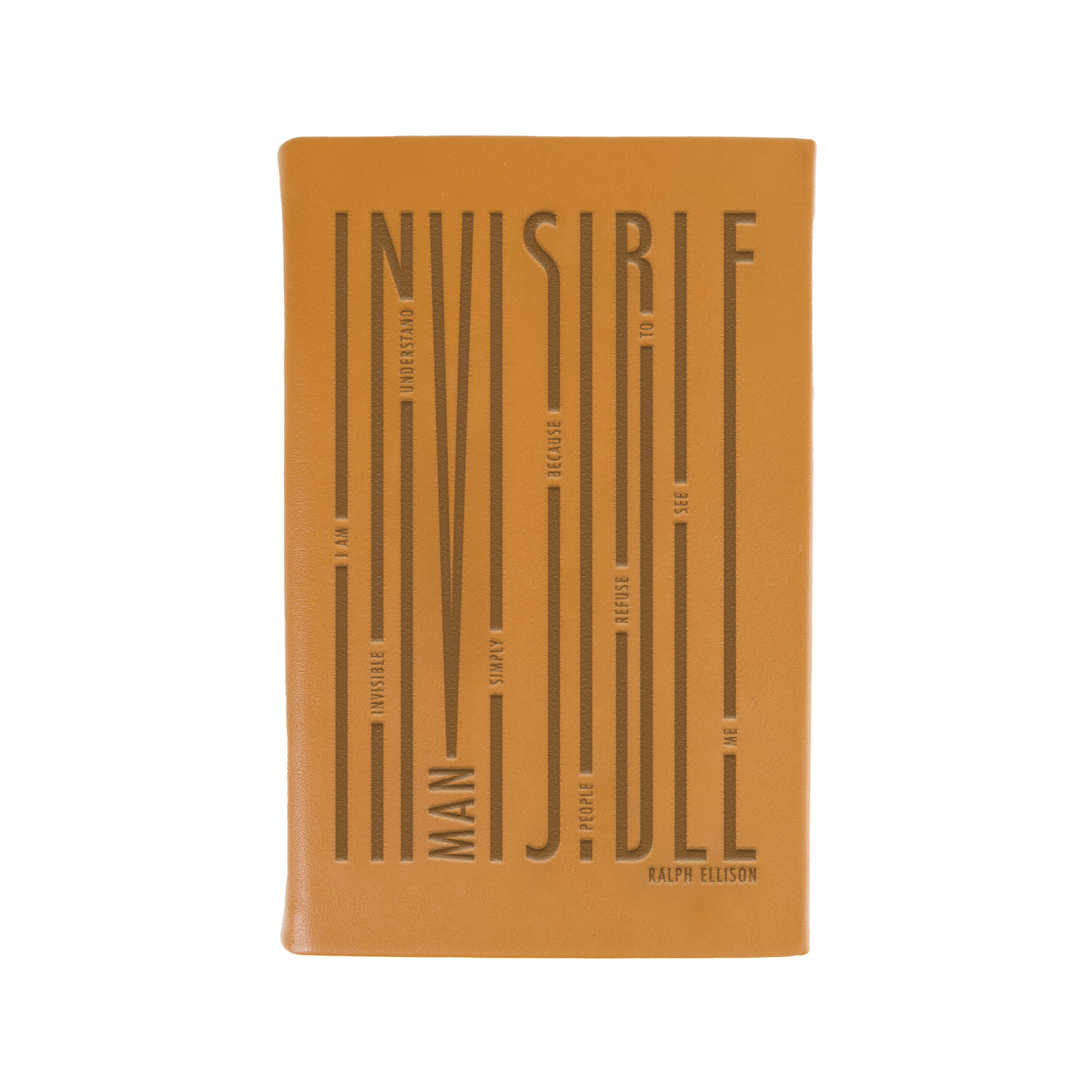 Invisible Man by Ralph Ellison Leatherbound Book