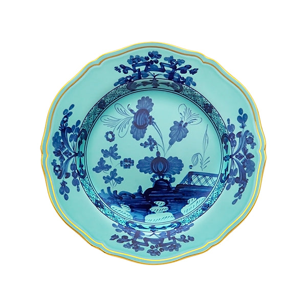 Oriente Italiano Flat Dinner Plate - Iris
