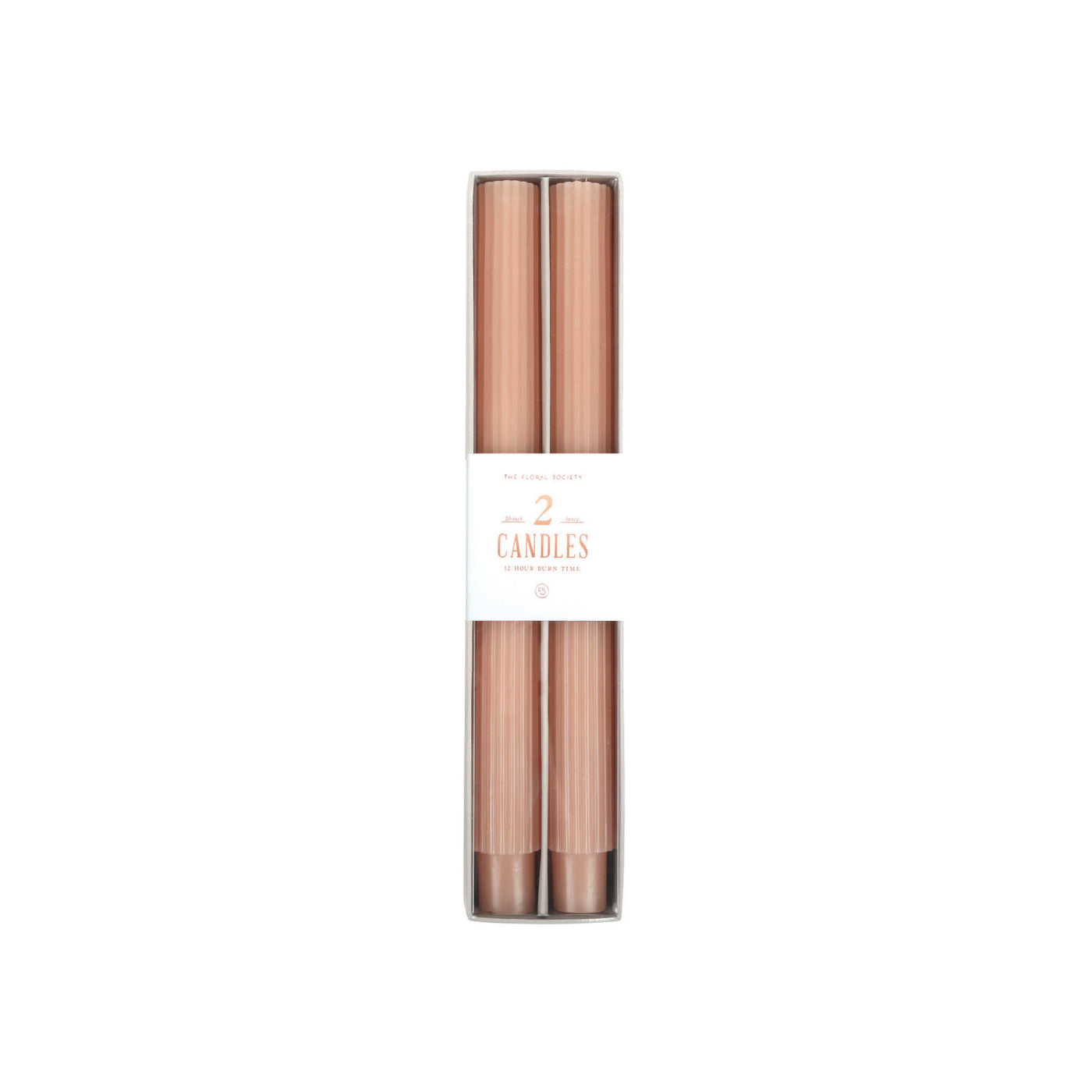 Fancy Taper Candles - Petal, Medium