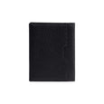 Vertical Wallet - Textured Black