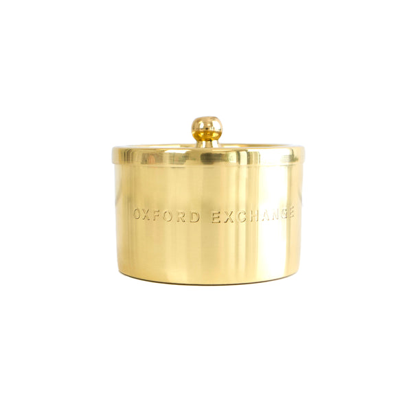 OE Brass Winter Candle