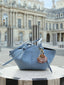 Seashell Bag Charm + Keychain | Baby Blue