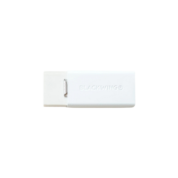 Blackwing Soft Handheld Eraser and Holder- White - Packed