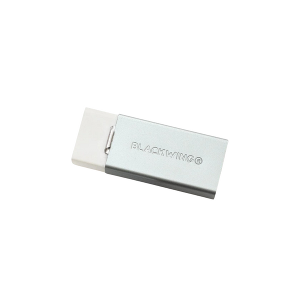 Blackwing Soft Handheld Eraser and Holder- Grey - Packed