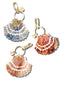 Seashell Bag Charm + Keychain | Baby Blue