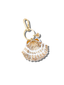 Seashell Bag Charm + Keychain | Baby Blue
