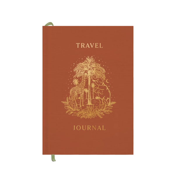All Aboard Foil Travel Journal | Burnt Orange