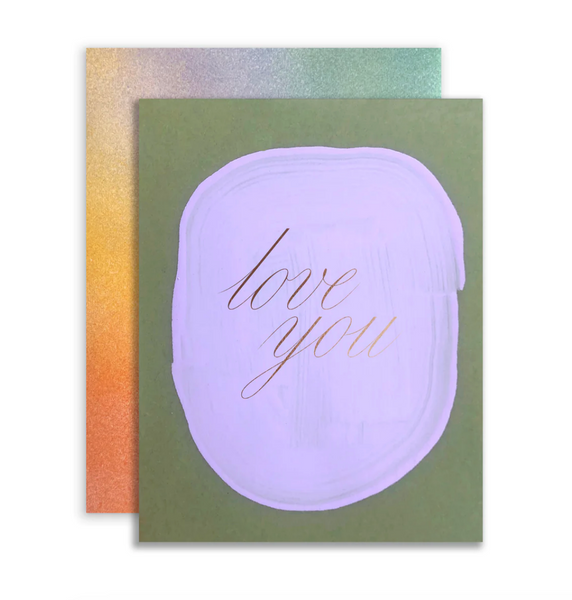 Lavender Love Card