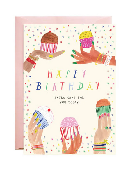 Confetti Cupcakes | Greeting Card