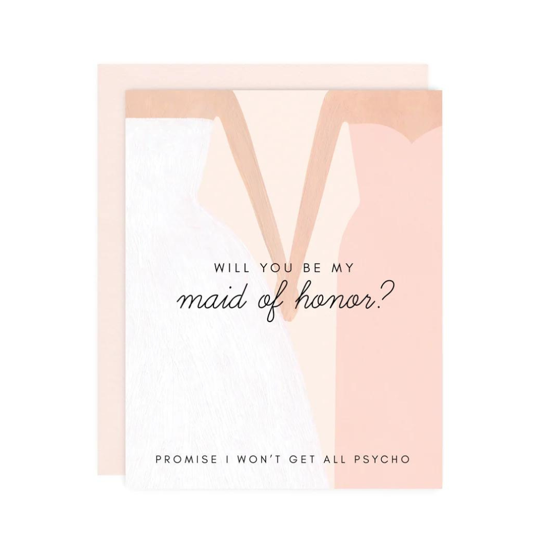 Be My Maid Of Honor - Card