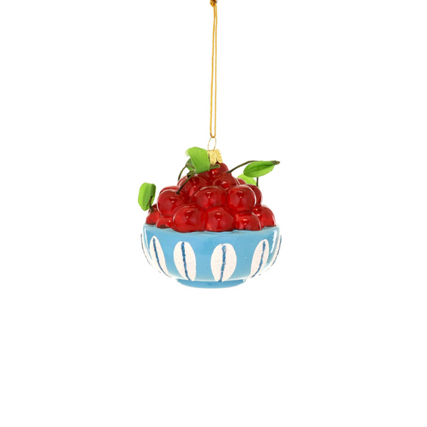 Bowl of Cherris Ornament