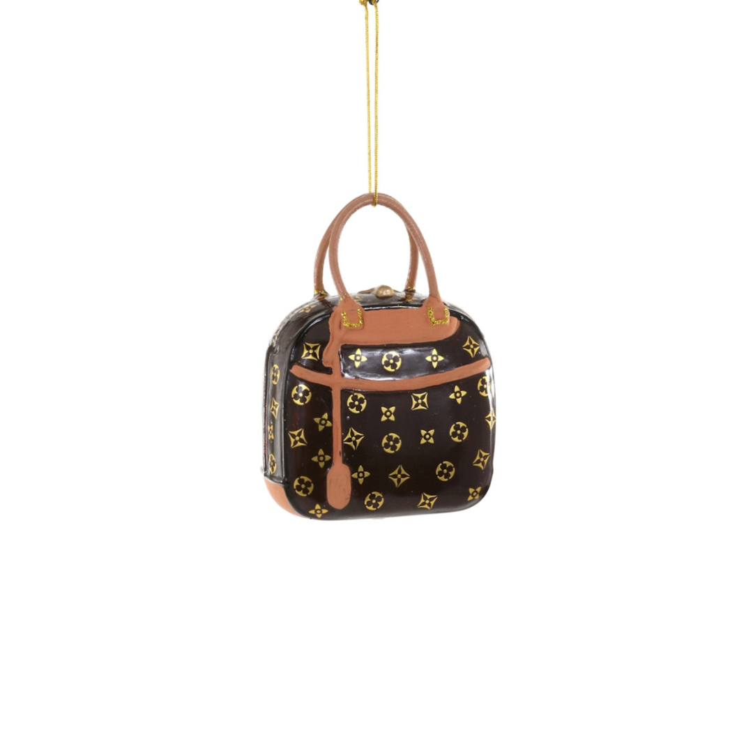 Brown Luxury Handbag Ornament