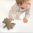 Casey Croco Terry Cloth Rattle Toy