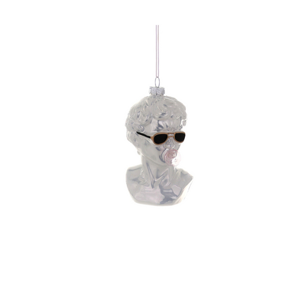 David Blowing Bubble Ornament
