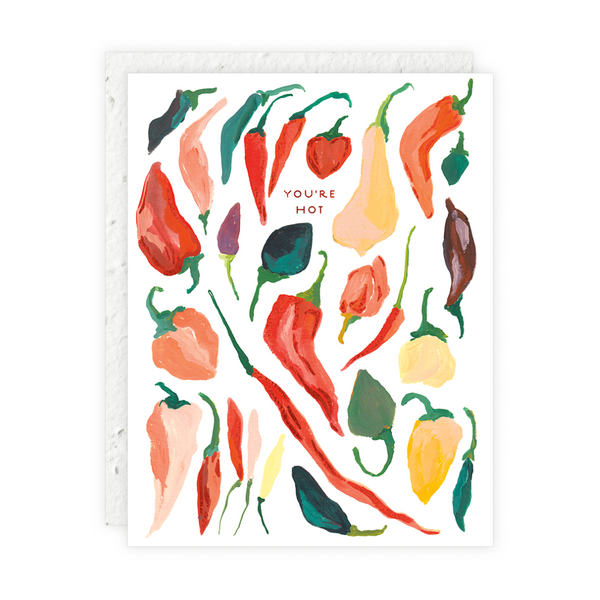 Hot Peppers Card