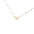 Initial Necklace - W
