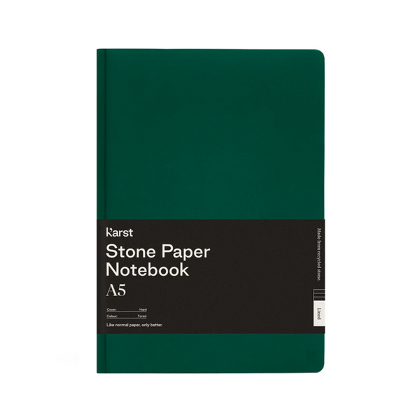 Hardcover Notebook A5 Lined | Forest