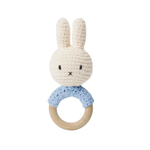 Miffy Baby Teether Pastel Blue