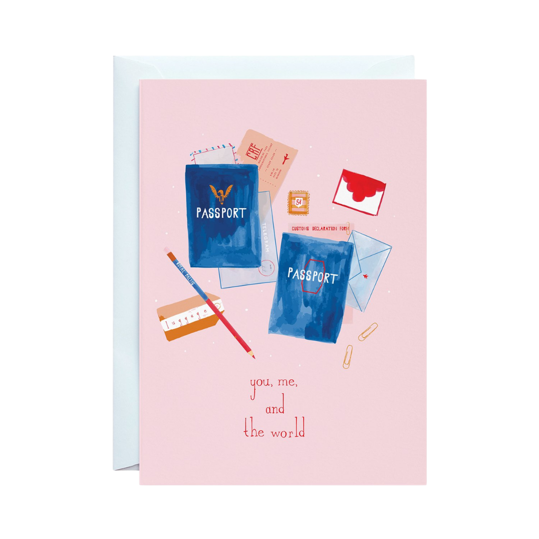 Rio and Paris Greeting Card Oxford Exchange