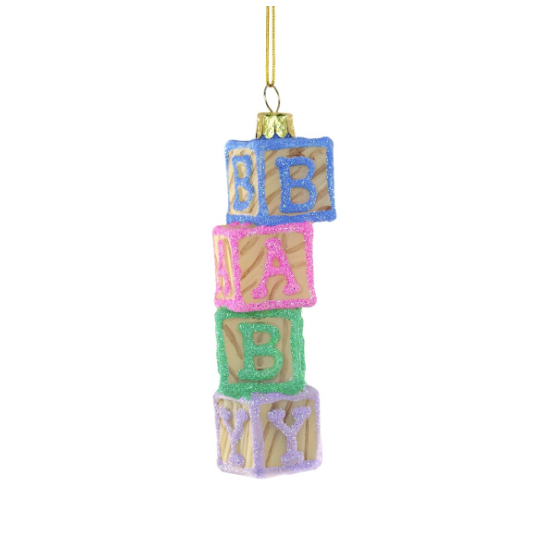 Baby Blocks Ornament