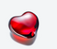 Heart Puffed Red