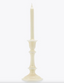 Ivory Harcourt Wax Candlestick