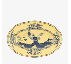 Large Citrino Oval Platter