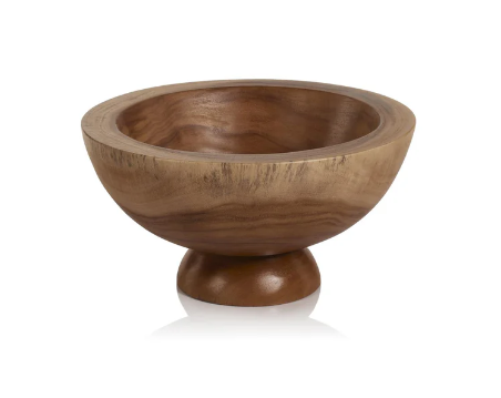Small Alpina Wooden Footed Bowl
