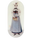 Girl From Berne (Women's Work) Oblong Tray