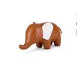 Elephant Leather Paperweight