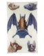 Bats 4 Rectangle Tray