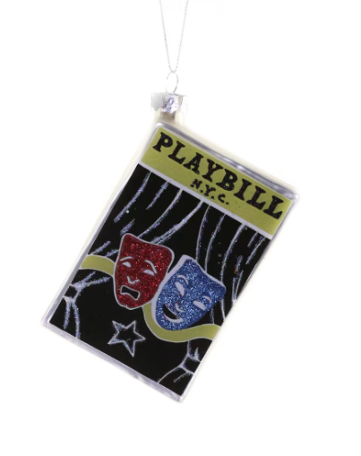 Broadway Playbill Ornament