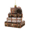 Stacked Luxury Luggage Ornament