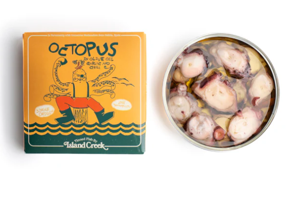 Octopus in Garlic Chili | Island Creek