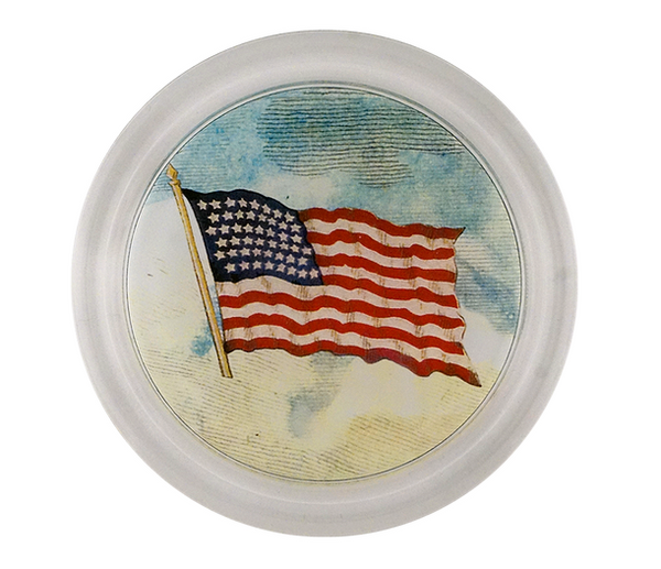 Flag with Sky 6" Coaster