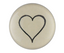 Line Heart Dome Paperweight