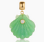 Coquille Chrysoprase Shell Charm