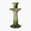 Green Splatter Tamegroute Candlestick M